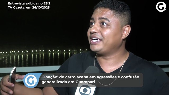 Influencer dá detalhes do que teria ocorrido em confusão generalizada em Guarapari