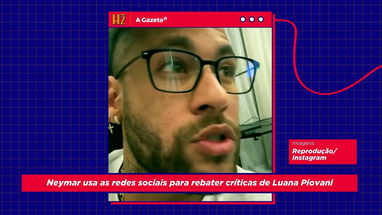 Neymar e Luana Piovani trocam farpas nas redes sociais