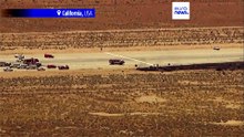 Mueren 8 en accidente de un bombardero B-52 de la Fuerza Aérea de EEUU en California