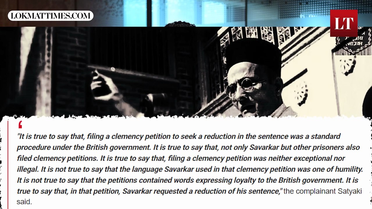 Savarkar filed 10 mercy petitions, grandnephew tells court