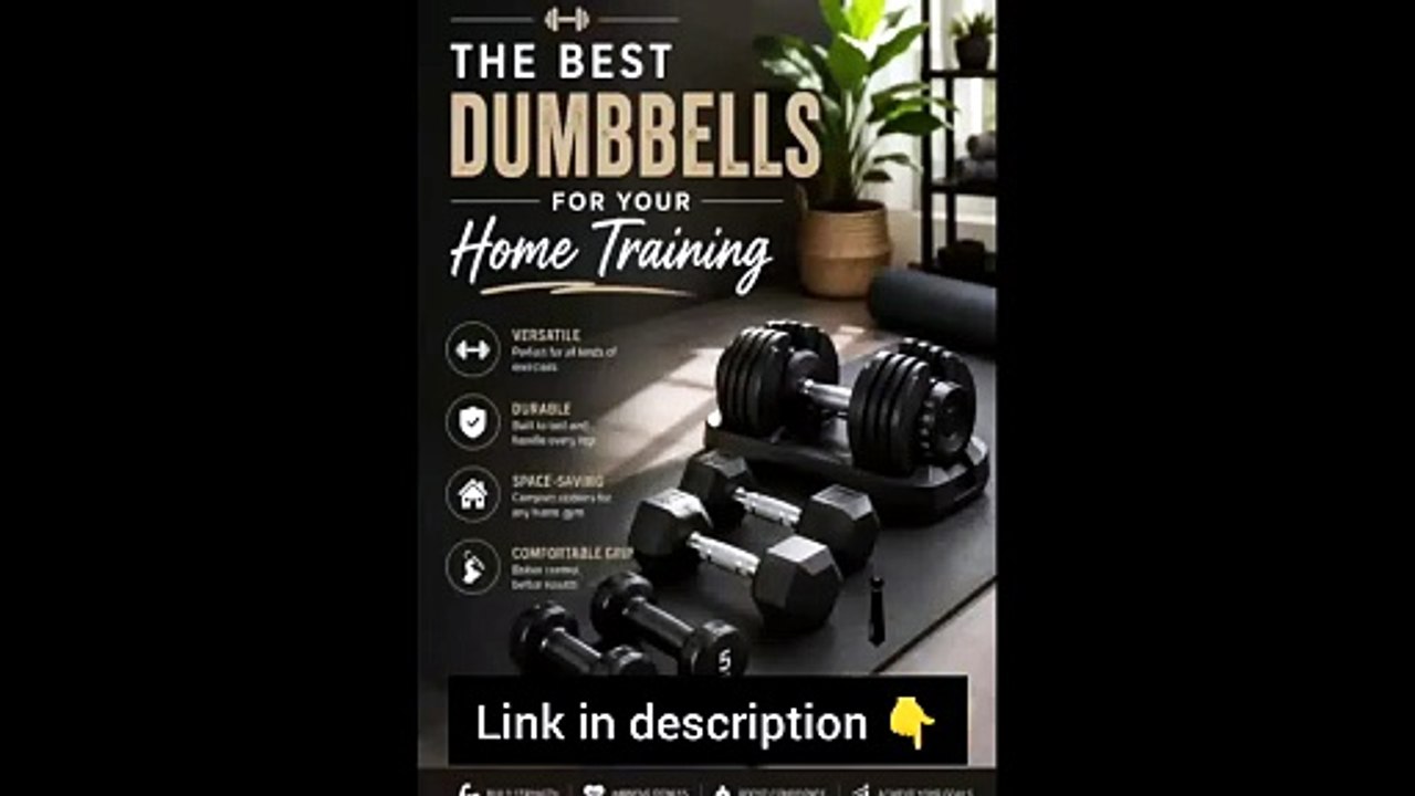 The Best Dumbbells For Home Training