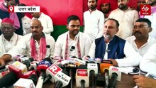 कौशांबी में सपा कार्यकर्ताओं का धरना-प्रदर्शन; सपा सांसद बोले- "नियत और नीति सही हो तो विकास कार्य धरातल पर दिखाई देता है"