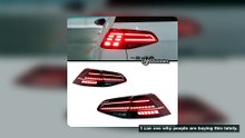 Auto Parts Tail light For Golf 7 2013-2020 MK7 MK7.5 latest Styling LED DRL Brake reversing light Ca