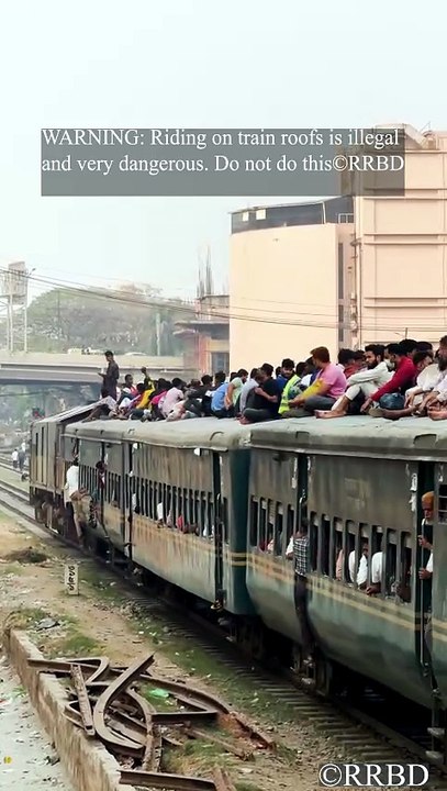 No rush is worth a fatal accident🛑🚊