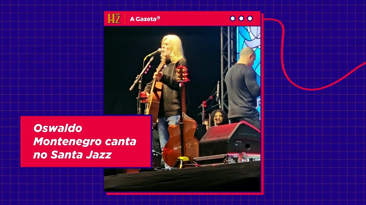 Oswaldo Montenegro canta no Santa Jazz 2024