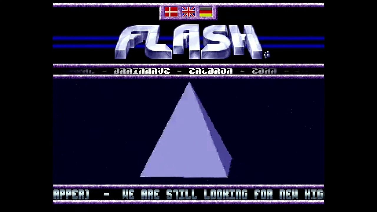 Amiga Demo Total Confusion Dentro by Flash Production