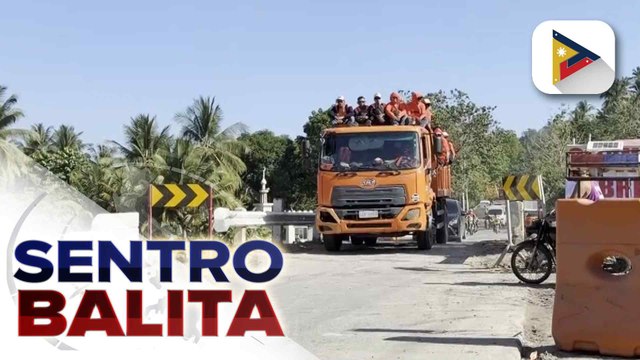 Sapu Masla bridge sa Sarangani, passable na matapos maapektuhan ng malakas na lindol; mga residente, nagpasalamat sa mabilis na tugon ng pamahalaan | ulat ni Oliver Rivera - PIA SOCCSKSARGEN