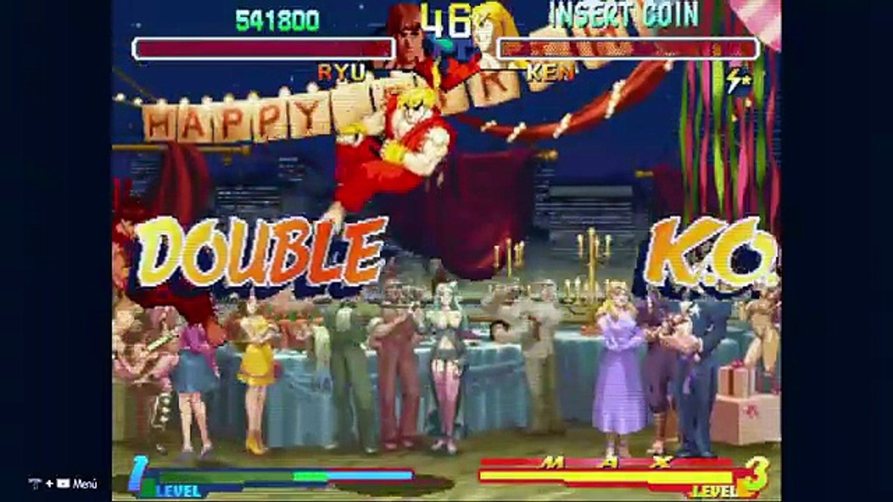 Street Fighter 6 Street fighter alpha 2 sergio reyes ledesma evil ryu vs ken doble ko match arcade