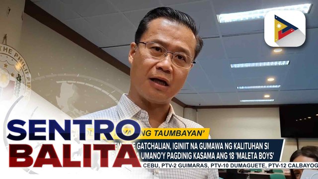 Posibleng legal na aksyon vs. Dating Rep. Defensor, pinag-aaralan nina Sen. Pres. Pro Tempore Gatchalian at Sen. Erwin Tulfo kaugnay sa umano’y isang pagdinig sa Mandaluyong City | ulat ni Bernard Ferrer