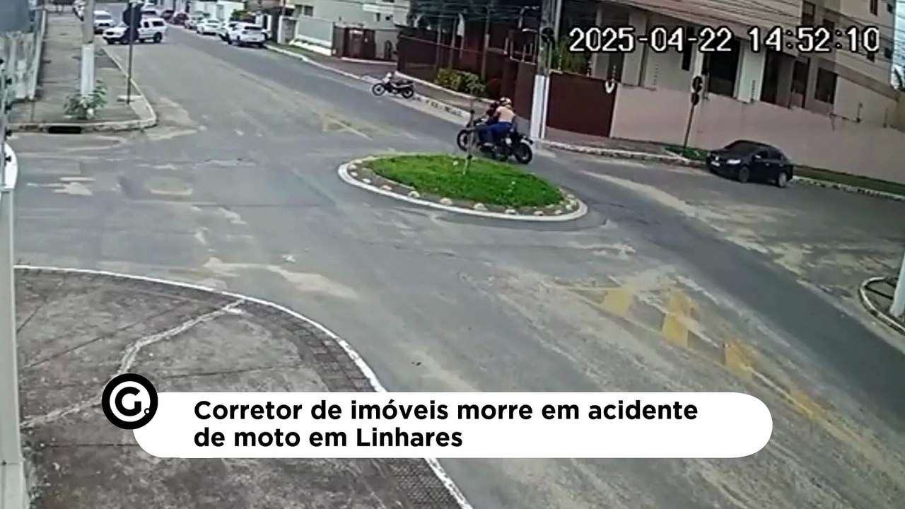 Corretor de imóveis morre em acidente de moto e...