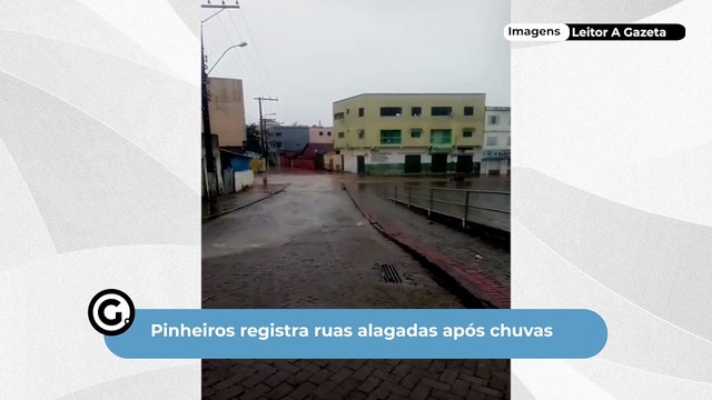 Pinheiros registra ruas alagadas após chuvas
