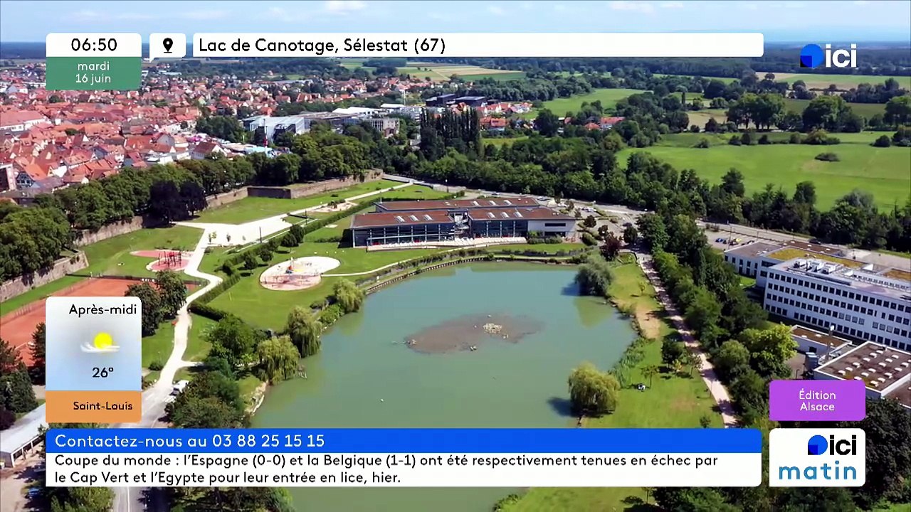16/06/2026 - ici matin par ici Alsace en vidéo