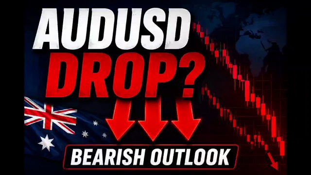 AUDUSD Drop? 📉 H1 Institutional SMC Analysis & Bearish Outlook