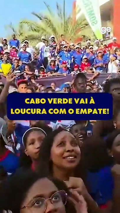 Capo Verde, tifosi in estasi per il pareggio con la Spagna