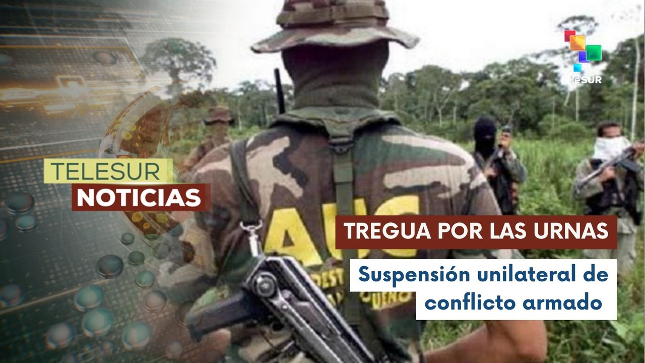 Disidencias decretan cese el fuego unilateral en Colombia