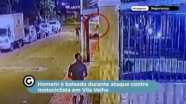 Homem é baleado durante ataque contra motociclista em Vila Velha