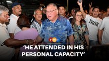 GPS plays down Tiong’s appearance at PH ceramah in Johor