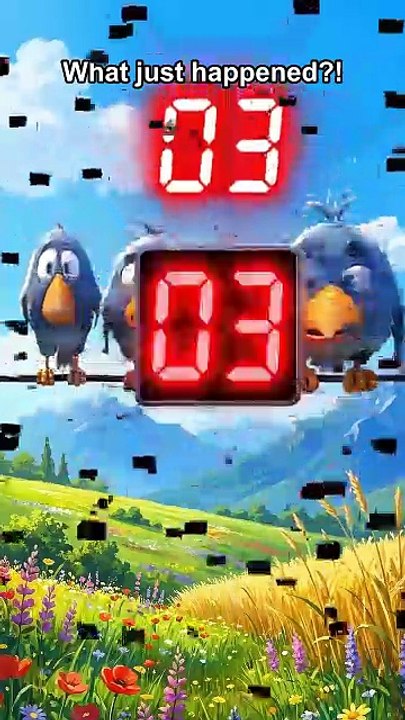 What just happened to these birds?! 🤯 #talkingbirds