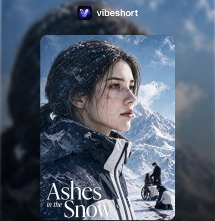 ashes in the snow