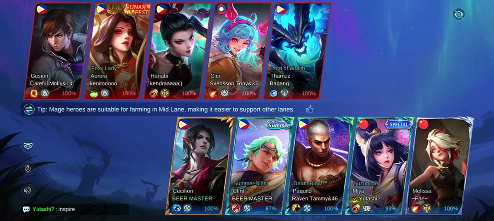 MOBILE LEGENDS ( CECILION )