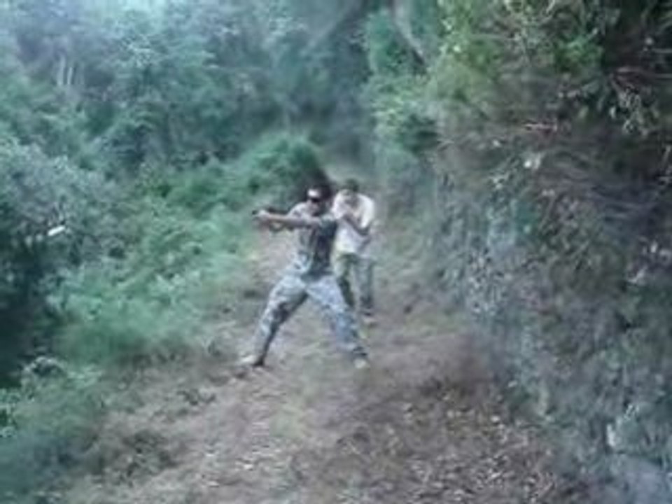 Delta Corse - Progression en foret