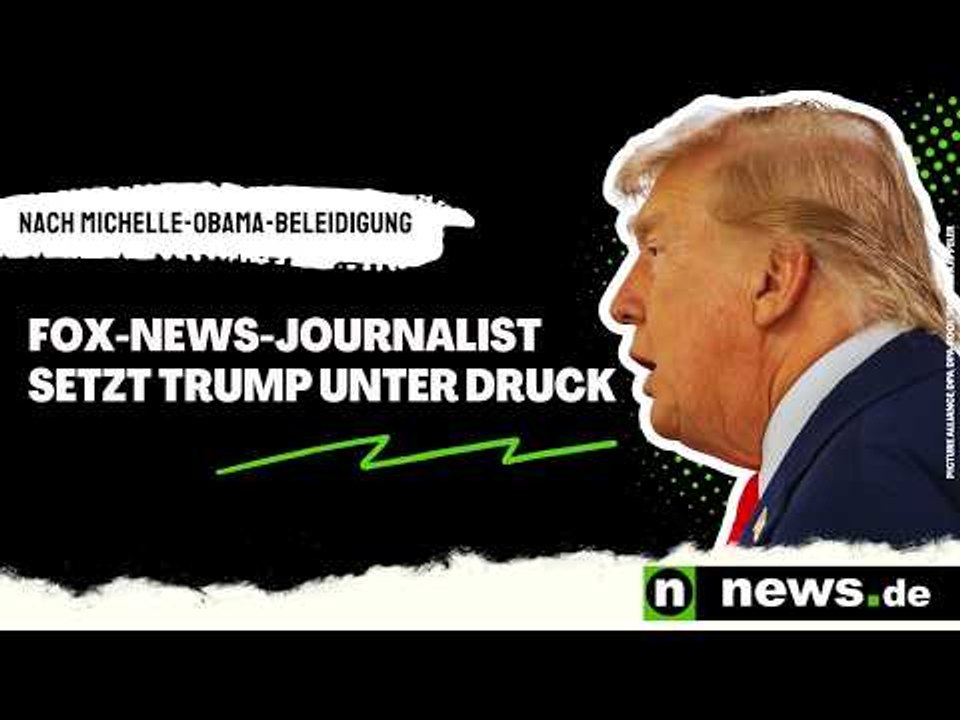 Nach Michelle-Obama-Beleidigung: 'Eine Schande' - Fox-News-Journalist setzt Donald Trump unter Druck