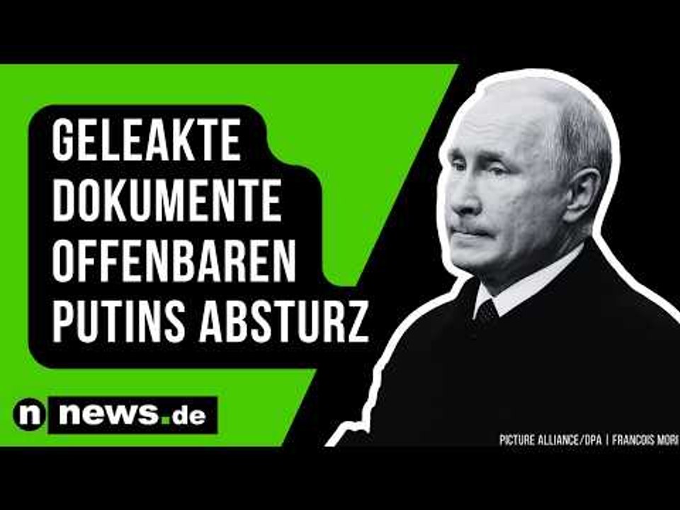 Wladimir Putin: Geleakte Dokumente offenbaren den Absturz - Selenskyj warnt Kremlchef vor Protesten
