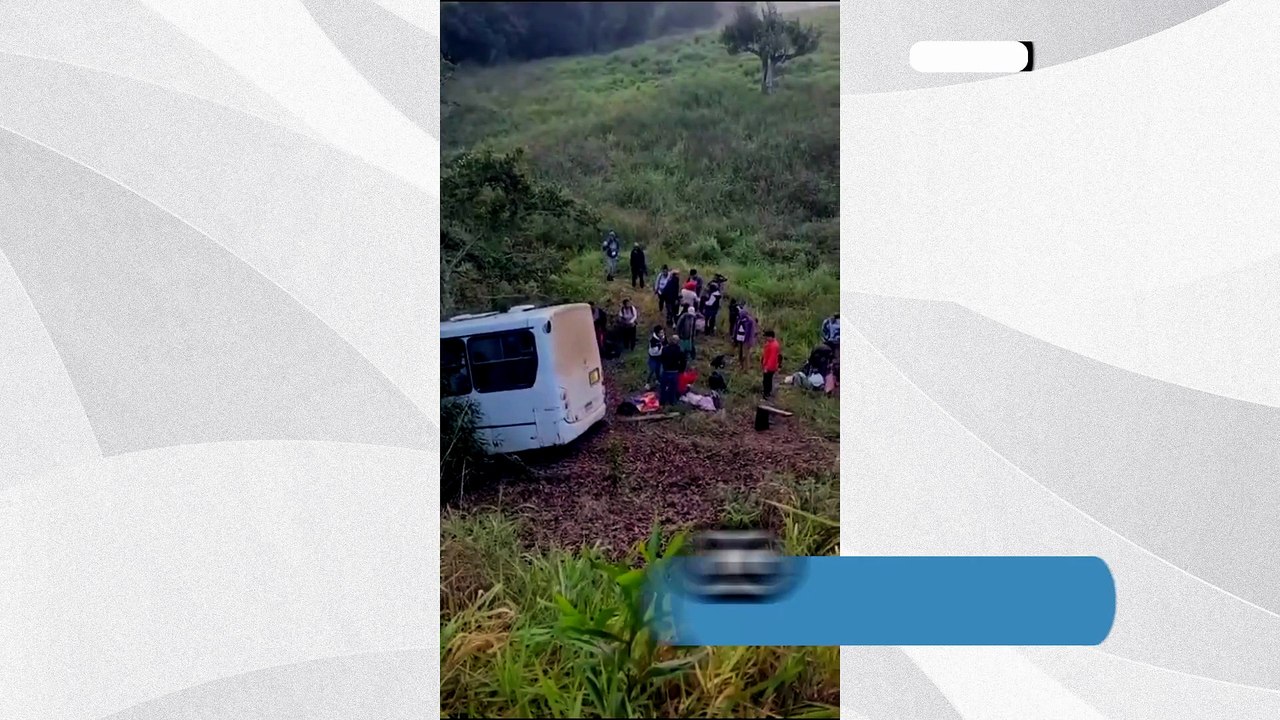 Acidente com ônibus de trabalhadores rurais em...