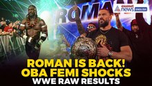 WWE RAW Highlights | Roman Reigns Returns, Oba Femi’s Warning & More