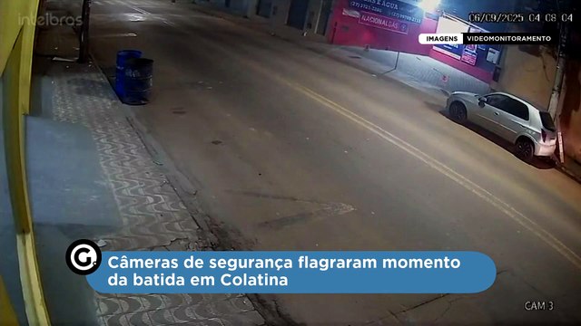 Motorista deixa local após batida em carro estacionado em Colatina