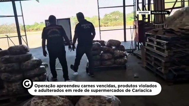 Operação apreendeu carnes vencidas, produtos violados e adulterados em rede de supermercados de Cariacica