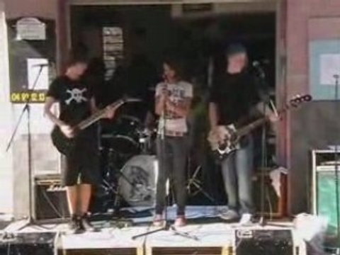 Notre premier concert à Nice : Fête de la Musique 2008