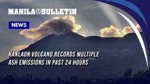 Kanlaon Volcano records multiple ash emissions in past 24 hours