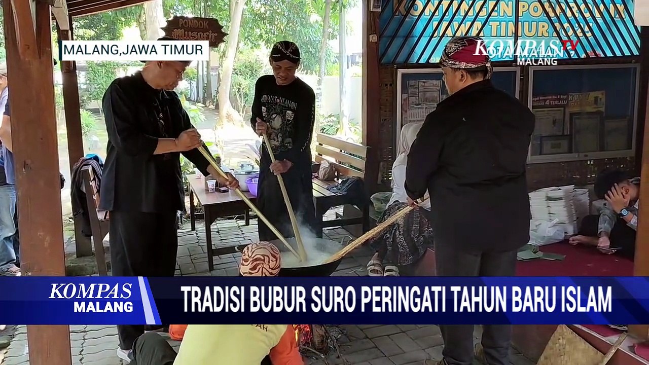 Tradisi Memasak Bubur Suro Sambut Tahun Baru Islam