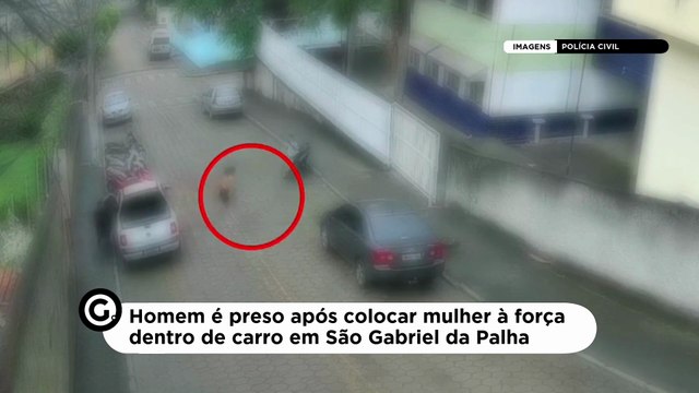 Homem é preso após colocar mulher à força dentro de carro em São Gabriel da Palha