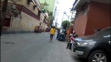 Everyday Life on Russel Avenue in Pasay City in the Philippines