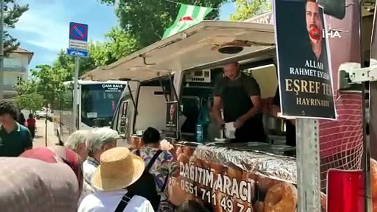 Dizide ölen karakter için lokma döktürdüler