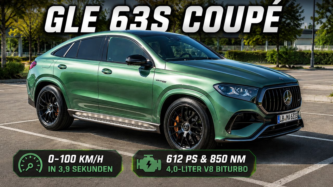 Mercedes-AMG GLE 63 S Coupé Ireland Mid Green Metallic | AMG V8