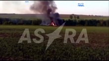Russian Tu-22M3 bomber crashes during training flight