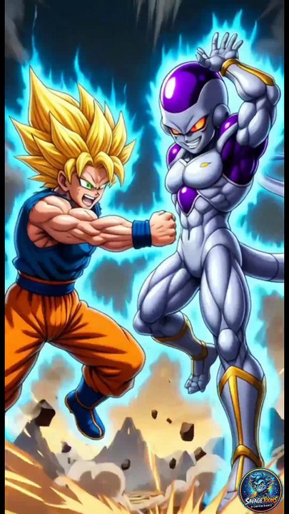 Frieza Brutally Beats & Laughs Over Exhausted Goku 😈 Epic DBZ Fight