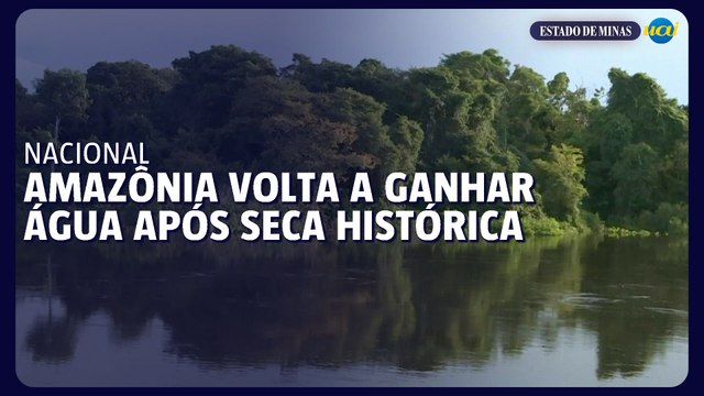 Nível de água na Amazônia mostra sinais de recuperação
