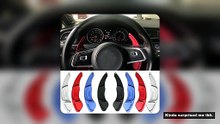 Car Accessoriy For VW Golf Polo GTI R Rline MK7 MK7.5 Volkswagen Car Steering Wheel Aluminum Shift P