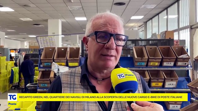 Poste Italiane mantiene l’impegno per la mobilità sostenibile e arricchisce la sua flotta green con le nuove cargo e-bike