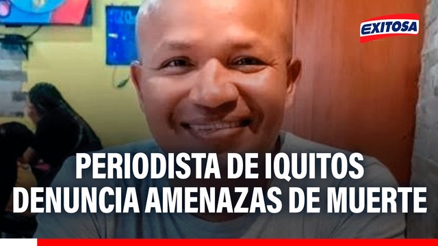 Periodista de Iquitos denuncia amenazas de muerte contra él por evidenciar malas obras del Gore Loreto