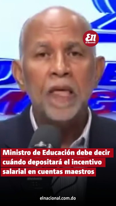 Ministro de Educación debe decir cuándo depositará incentivo salarial en cuentas maestros