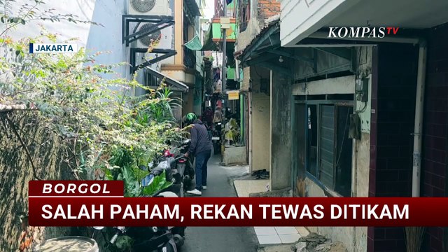 Pria Tewas Ditikam Rekan Sendiri di Kemayoran, Pelaku Ditangkap Warga | BORGOL