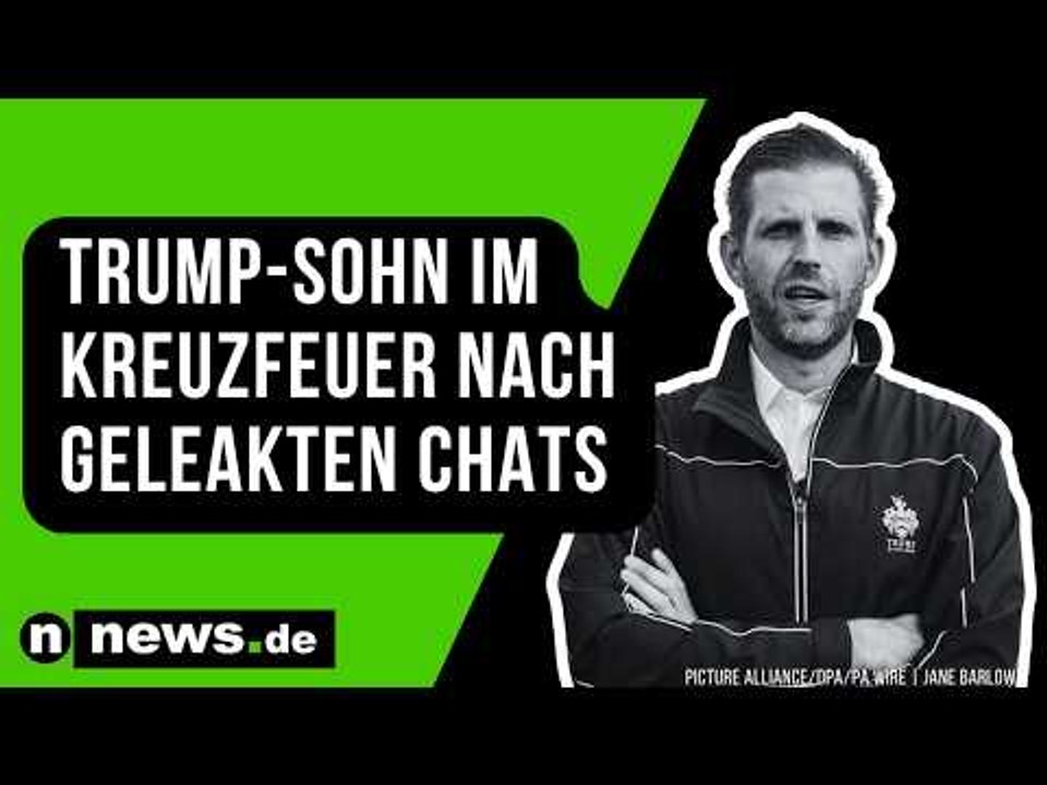 Eric Trump: Anfeindungen wegen Manipulationsverdacht – Trump-Sohn im Kreuzfeuer nach geleakten Chats