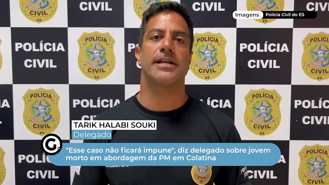 "Esse caso não ficará impune", diz delegado sob...