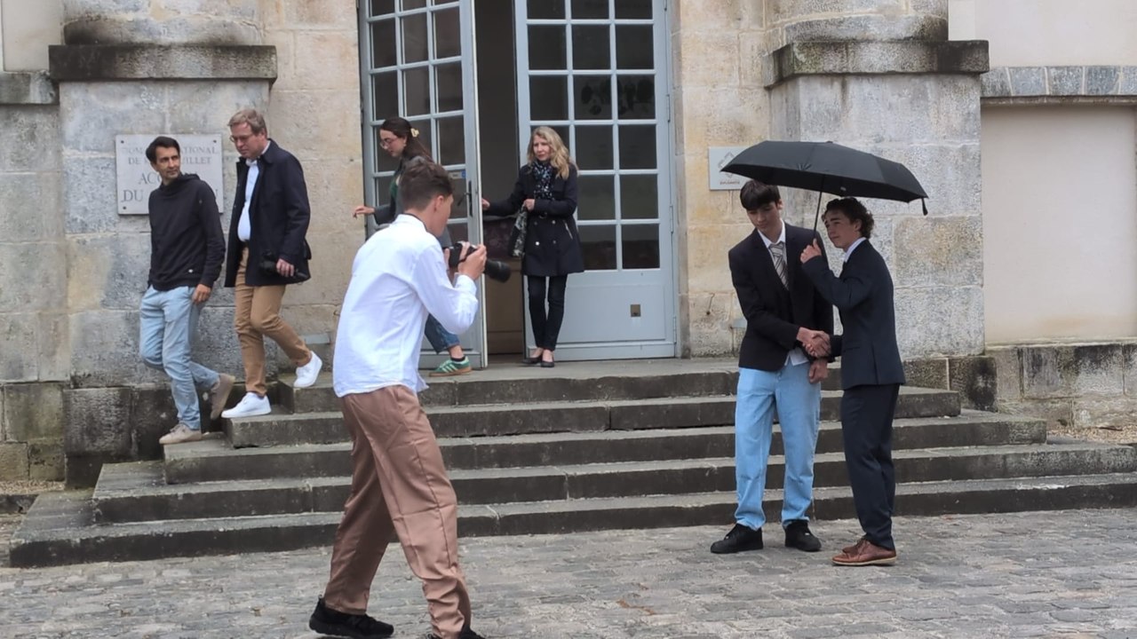 Château de Rambouillet  les lycéens rejouent les rencontres diplomatiques