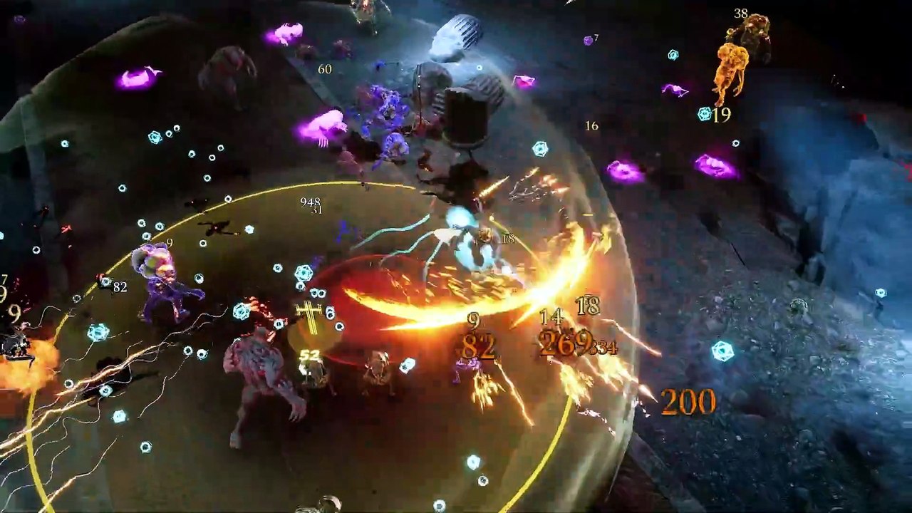 Das Autoshooter-Roguelite Arms of God im Trailer – erinnert an DOOM und Diablo 4